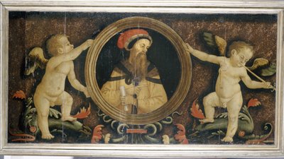 Male Portrait with Putti by Matteo di Giuliano di Lorenzo Balducci